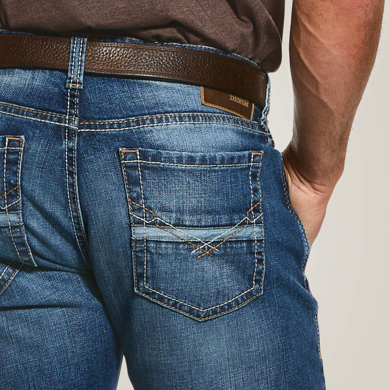 Ariat M7 Rocker Stretch Nassau Stackable Straight Leg Mens Jean - Summit