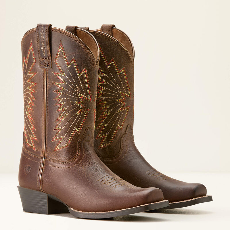 Ariat Decatur Youth Western Boot - Honey Bee