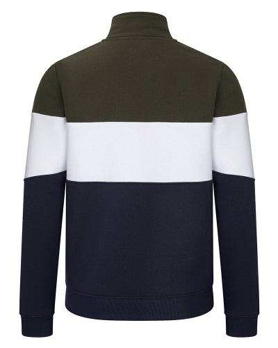 Hoggs of Fife Dumfries 1888 1/4 Zip Sweatshirt - Forest green
