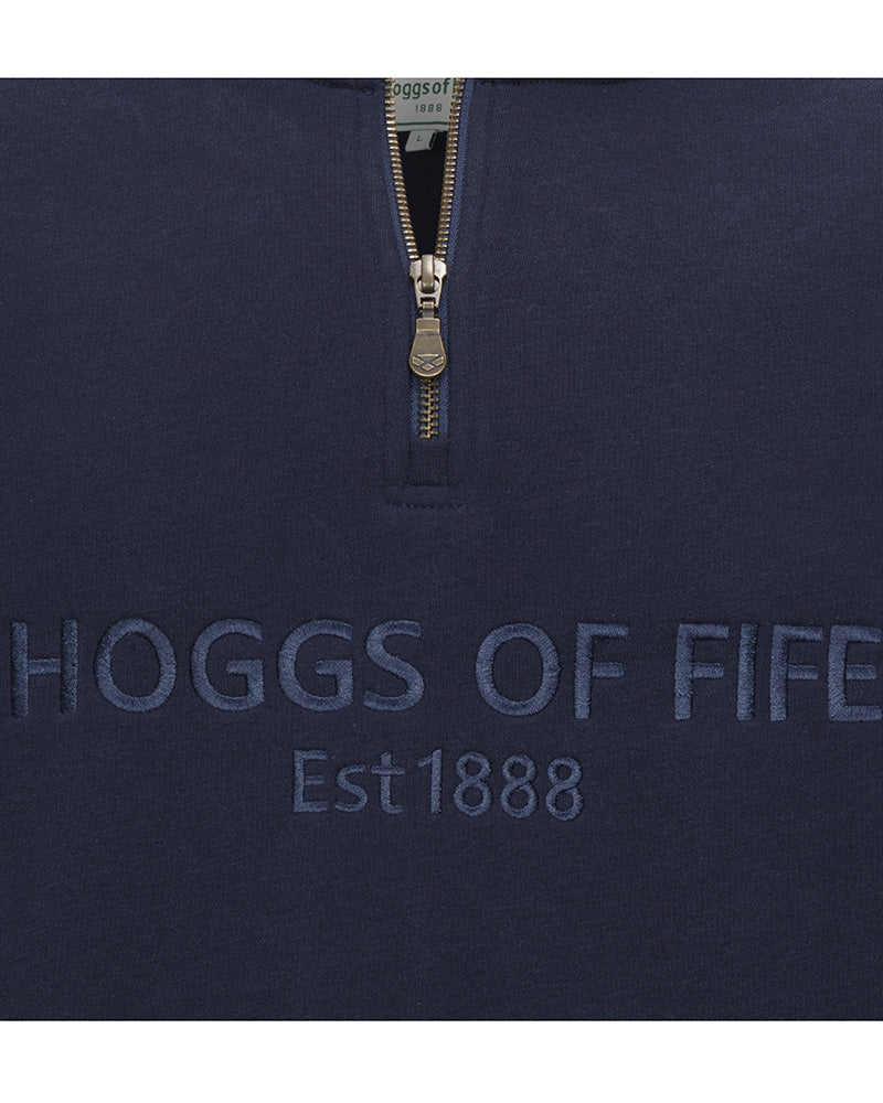 Hoggs of Fife Galloway 1888 1/4 Sweatshirt - Navy