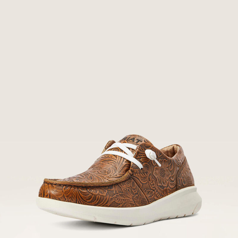 Ariat Hilo Ladies Casual Shoe - Emboss Floral