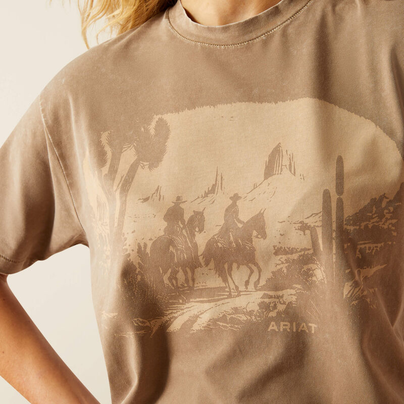 Ariat Ladies Western Mural Tee