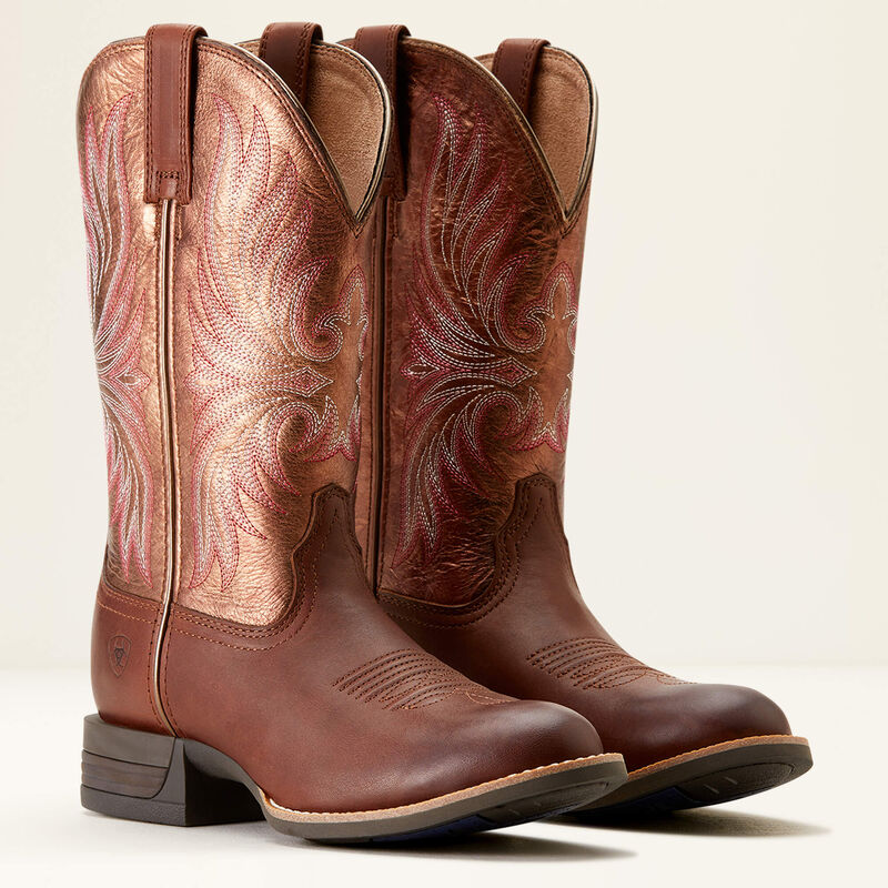 Ariat Ranahan Ladies Western Boot - Sienna Saddle