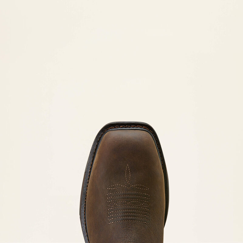 Ariat Workhog Safety H20 Carbon Toe Western Toe - Mocha