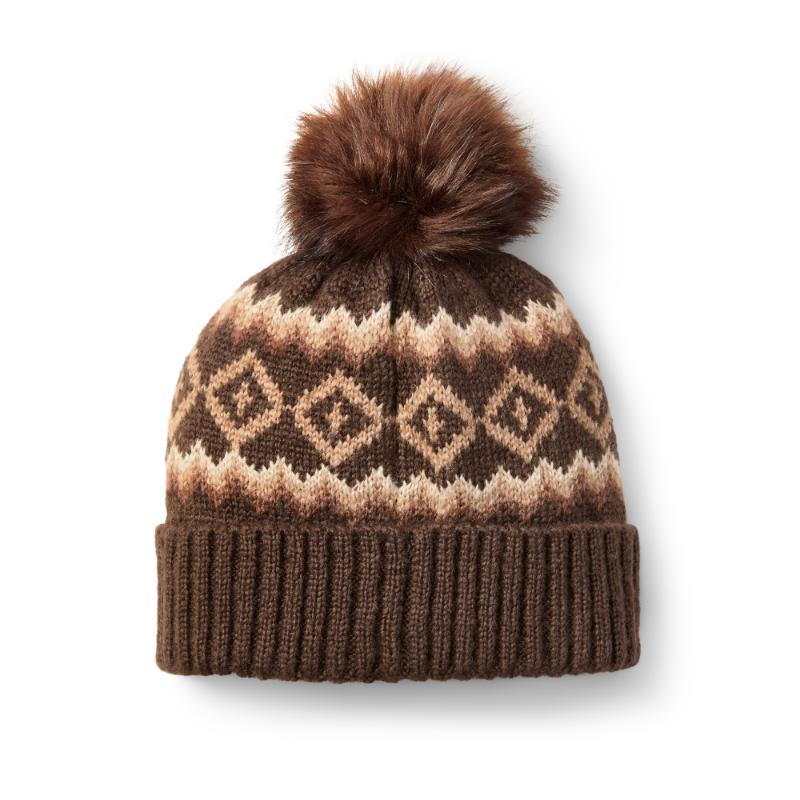 Ariat Ladies Bristol Beanie - Chocolate Brown