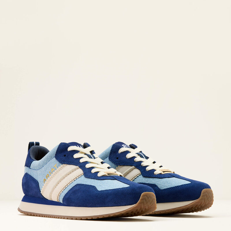 Ranch Runner Ladies Trainer - Light Denim/Blue Depths
