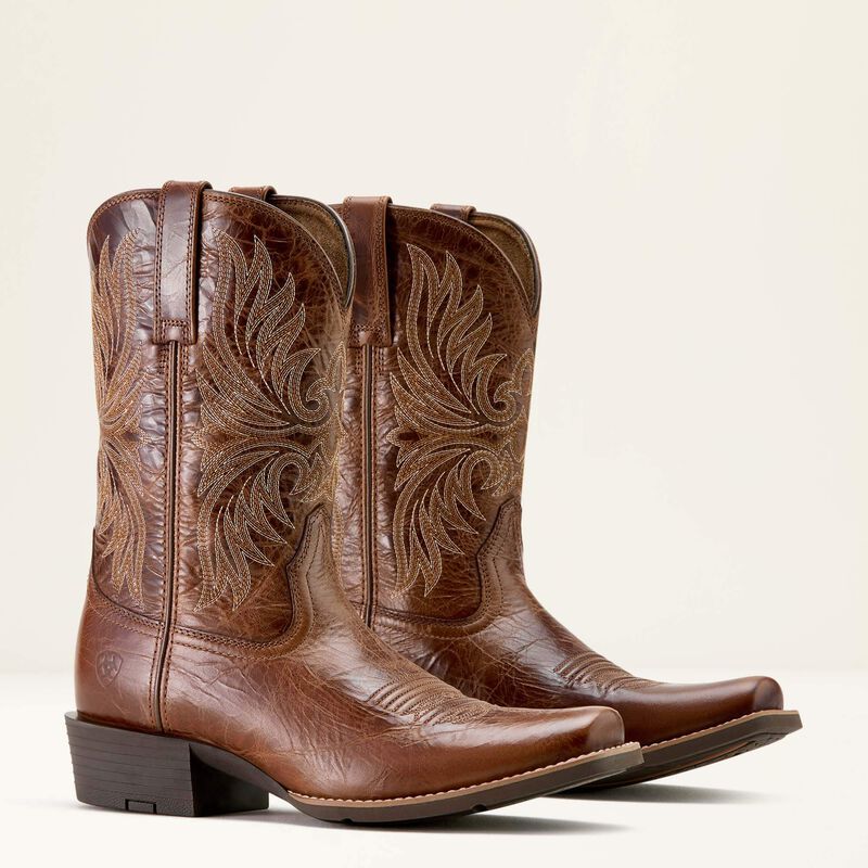 Ariat Sport Narrow Cutter Mens Western Boot - Dark Tan