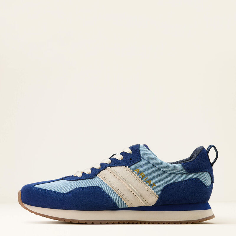 Ranch Runner Ladies Trainer - Light Denim/Blue Depths