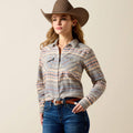 Ariat Ladies Arizona Western Snap Shirt - Ombre Blue