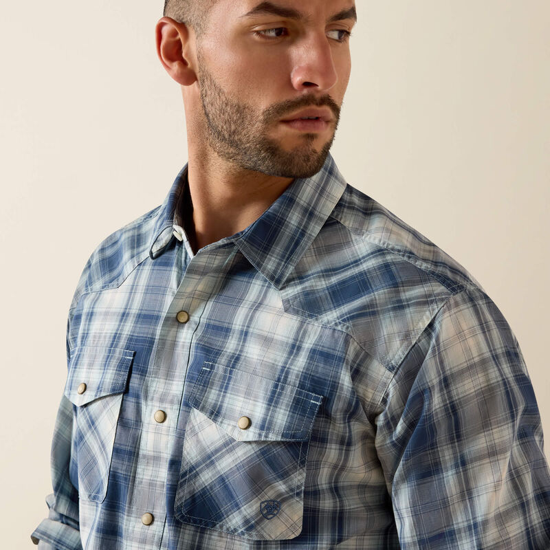 Ariat Retro Heathcliff Mens Snap Shirt