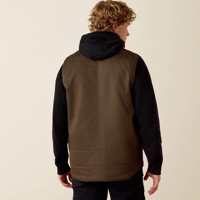 Ariat Mens Rebar Duracanvas Gilet - Wren