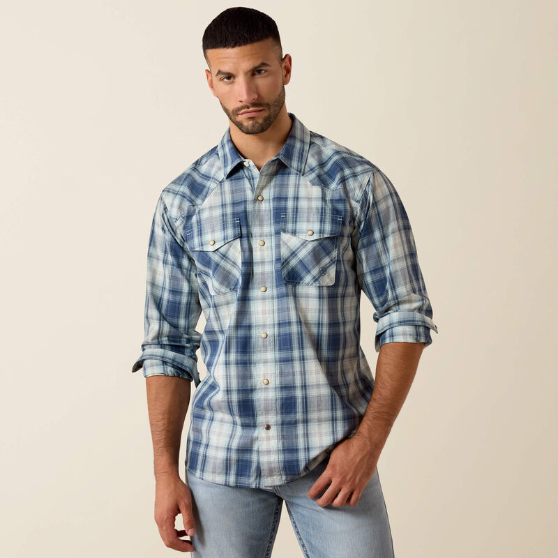 Ariat Retro Heathcliff Mens Snap Shirt