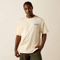 Ariat "The Wicked" Boxy Mens T Shirt - Sandshell