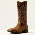 Ariat Sport Colter Wide SQ Toe Mens Western Boot - Sorrell Crunch/Roasted Chestnut