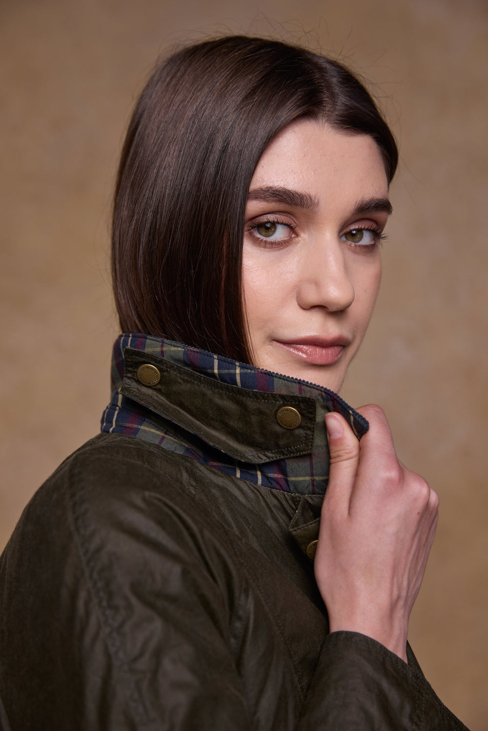 Jack Murphy Claire Wax Jacket - Hunting Green