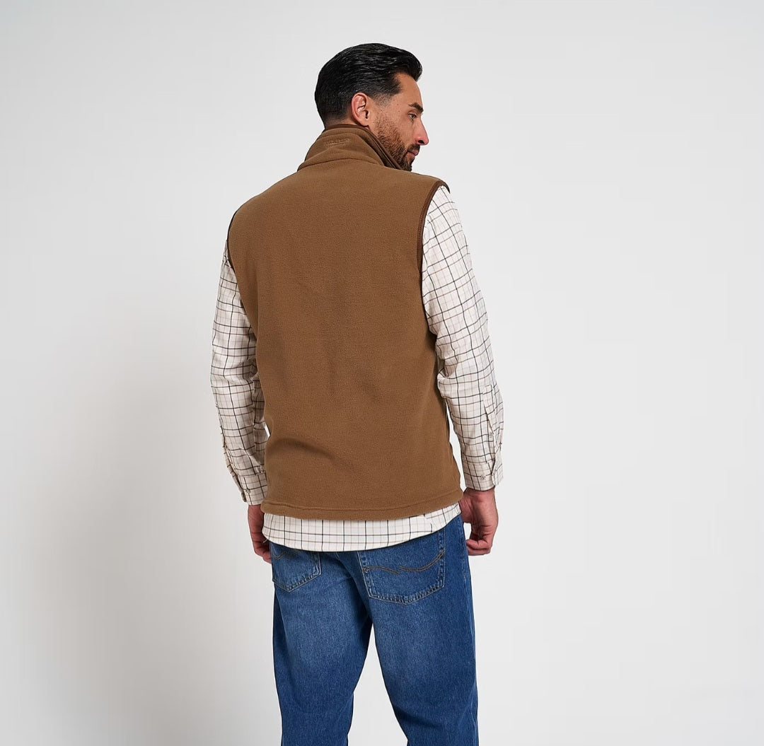 Jack Pyke Mens Country Fleece Gilet - Barley