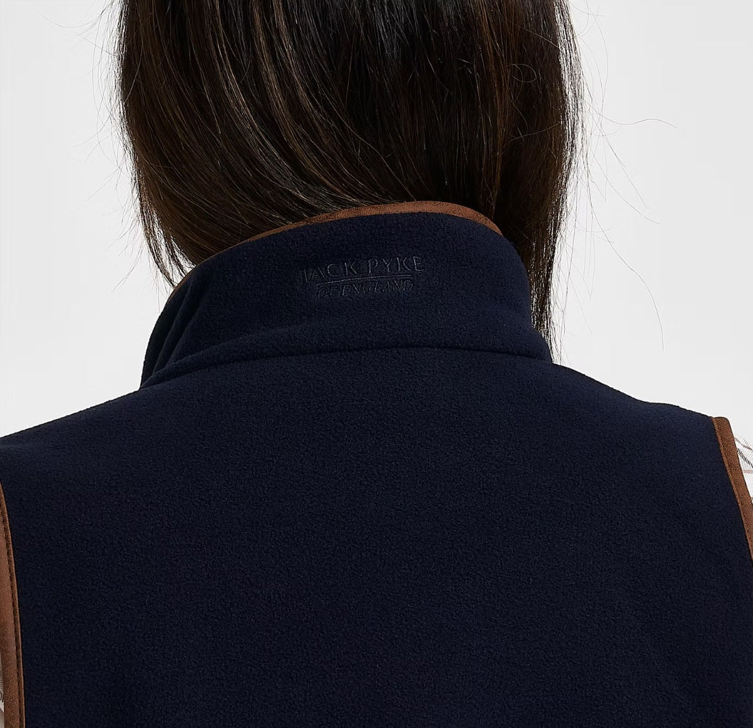 Jack Pyke Ladies Country Fleece Gilet - Navy