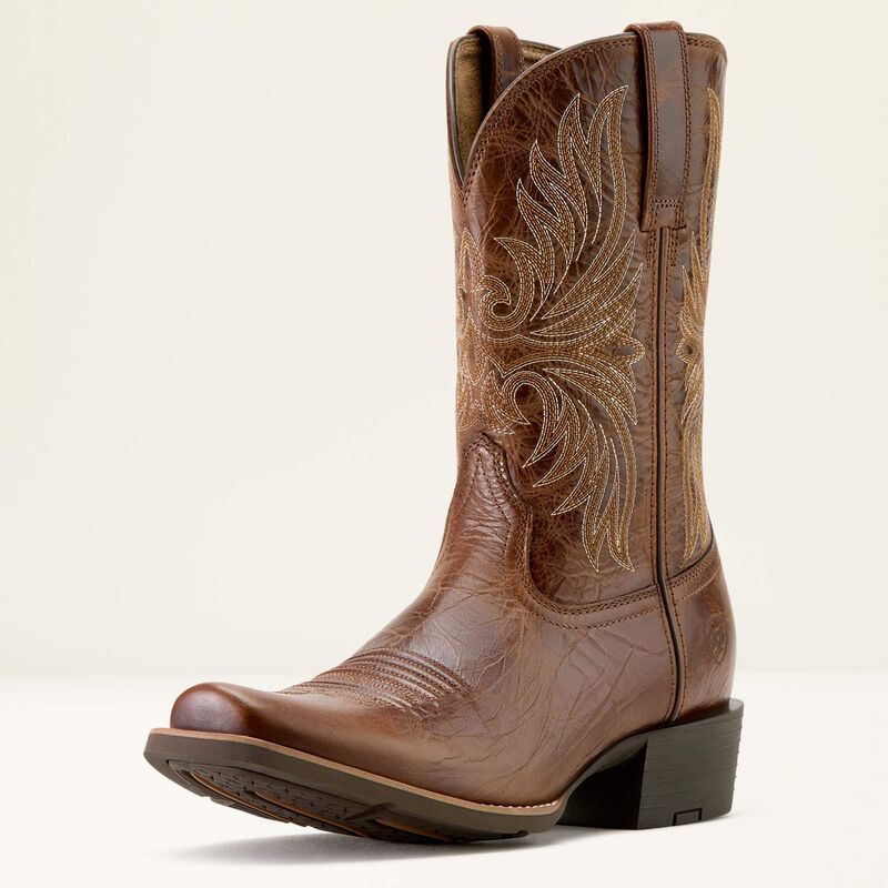 Ariat Sport Narrow Cutter Mens Western Boot - Dark Tan