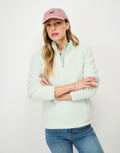 Crew Borg Boucle Ladies Fleece - Aqua