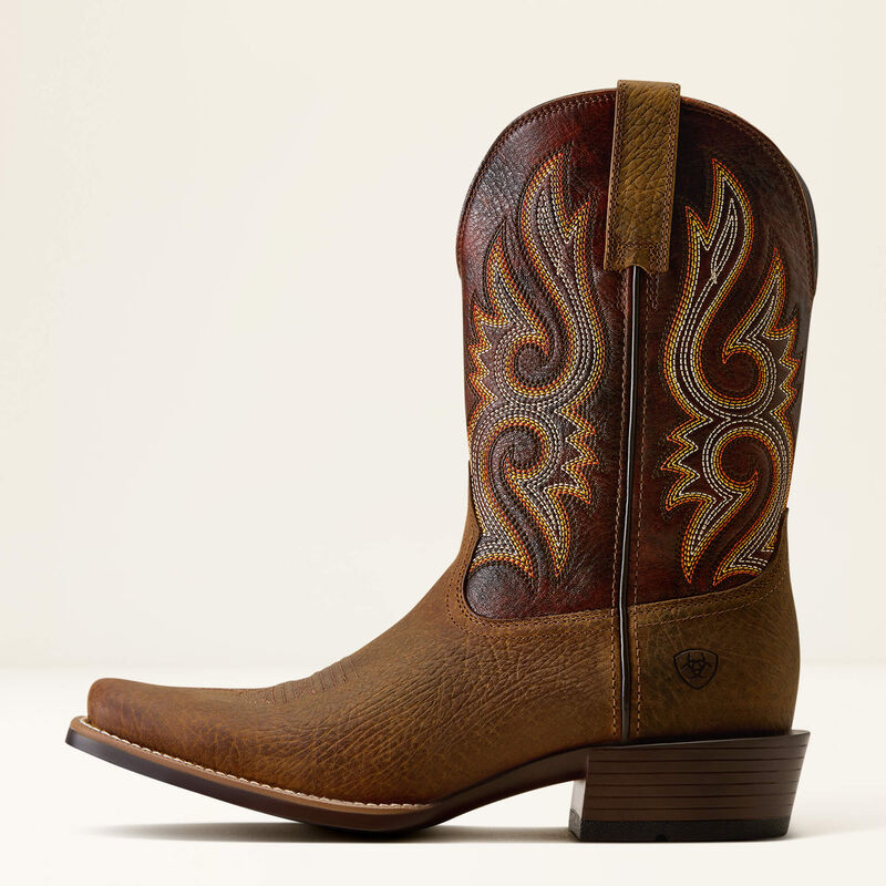 Ariat Stonebrook Narrow Cutter Toe Mens Western Boot - Earth/Spiced Papaya