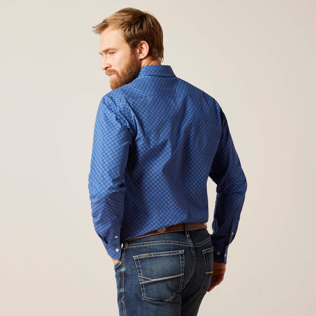Ariat Maxwell Modern Mens Shirt - Blue
