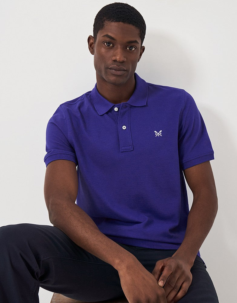 Crew Mens Classic Pique Polo - Heritage Marine