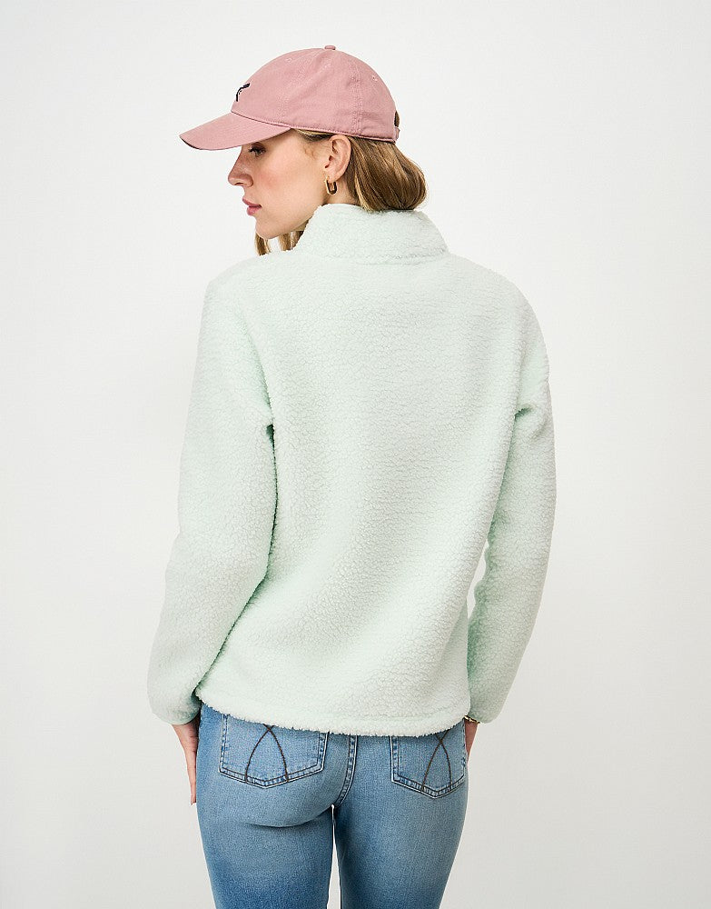 Crew Borg Boucle Ladies Fleece - Aqua