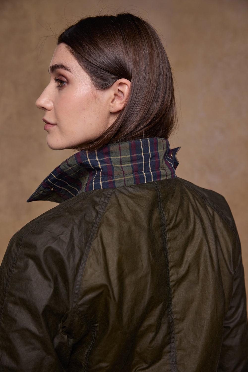 Jack Murphy Claire Wax Jacket - Hunting Green