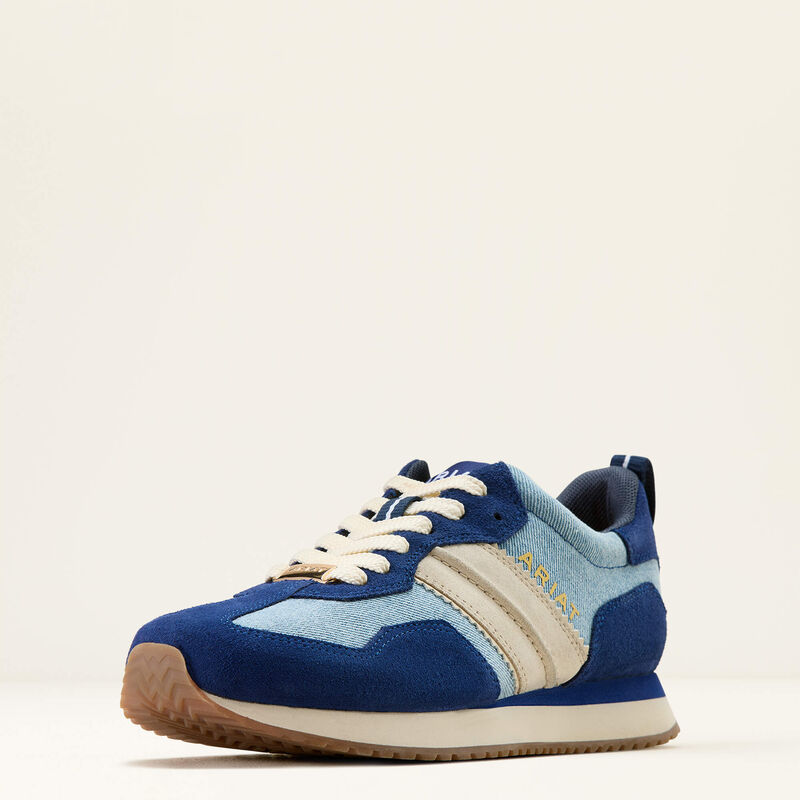 Ranch Runner Ladies Trainer - Light Denim/Blue Depths