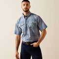 Ariat Rebar Made Tough Durastretch Mens Work Shirt - Dark Denim