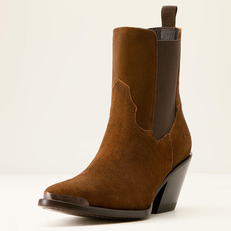 Ariat Shiloh Ladies Boot - Dark Suede Ginger