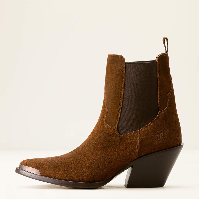 Ariat Shiloh Ladies Boot - Dark Suede Ginger