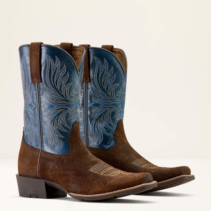 Ariat Sport Narrow Cutter Mens Western Boot - Midnight Blue